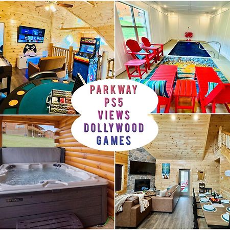 New! Indoor Pool/Ps 5/Hot Tub/Parkway Villa Pigeon Forge Exterior foto